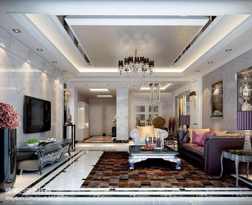 欧美装修天花板图片,品味与艺术的完美融合